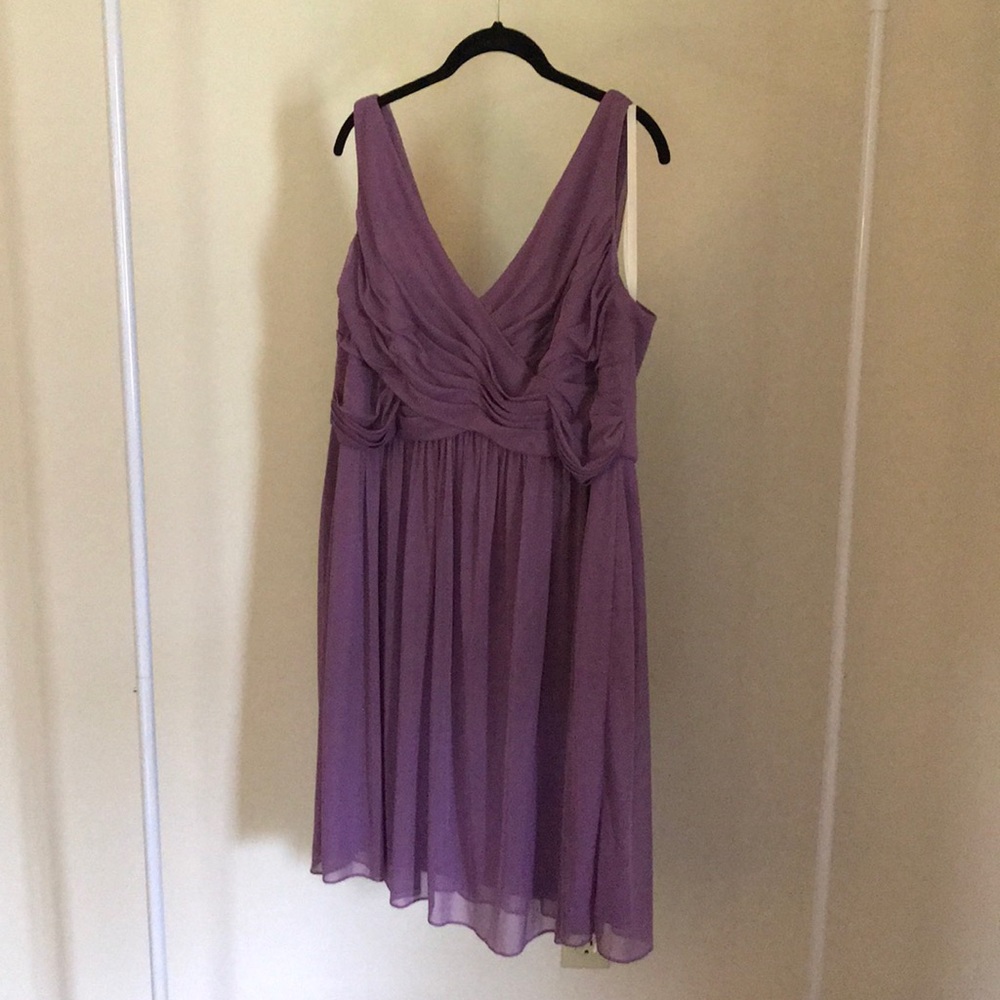 David’s Bridal bridesmaid dress